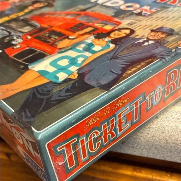 Days of Wonder Ticket to Ride London Board Game Beatles, Fashion 70’s NIB sealed - Picture 6 of 6